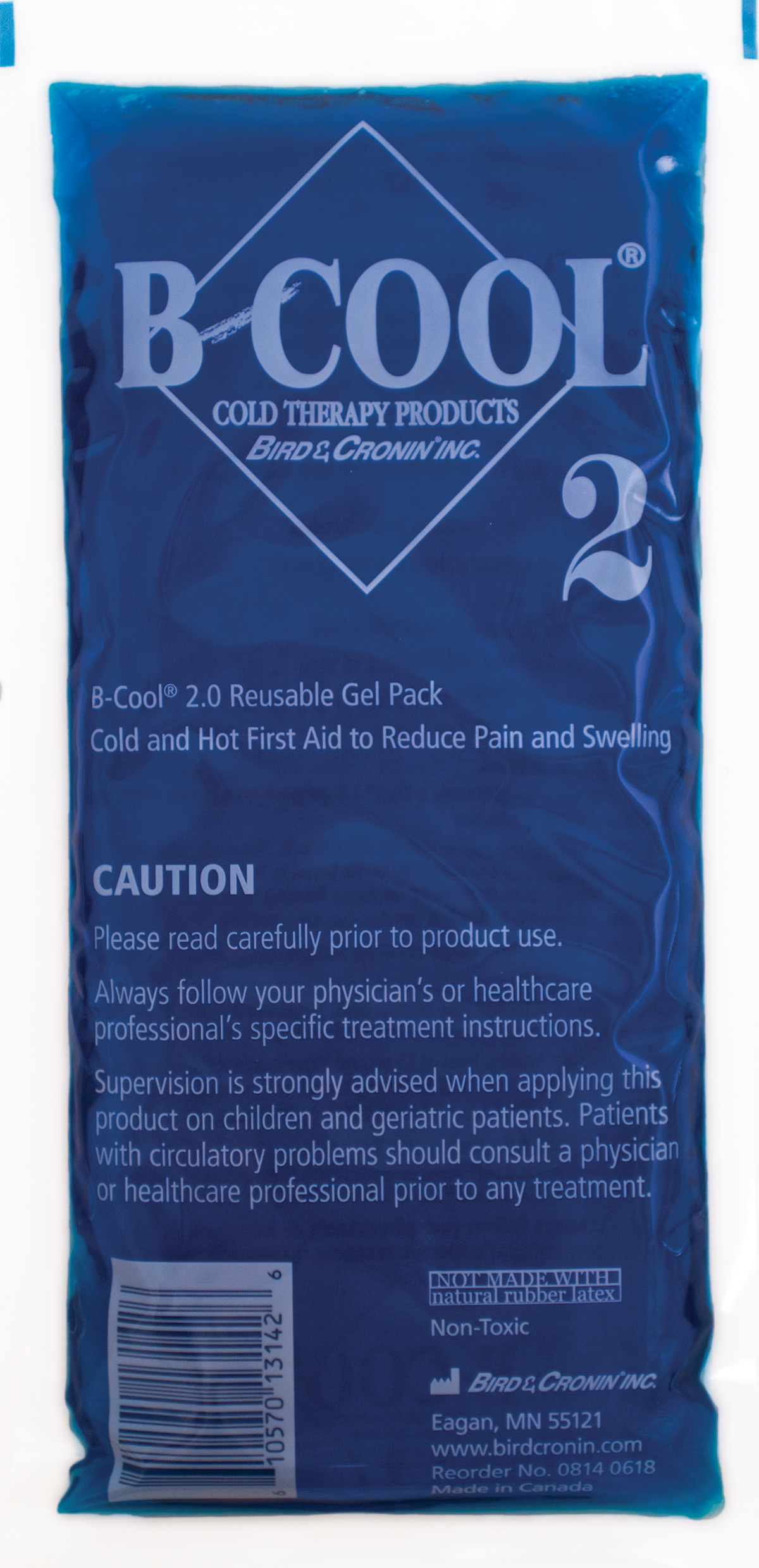 B-Cool® 2.0 Reusable Gel Pack- Clear - Bird & Cronin